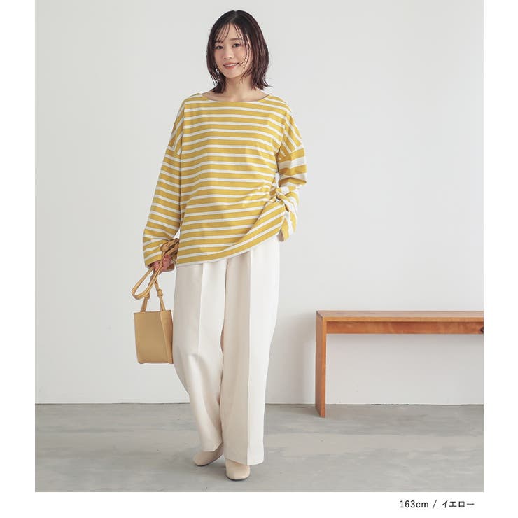 n'OrLABELミックスボーダーカットソー | osharewalker | 詳細画像8 