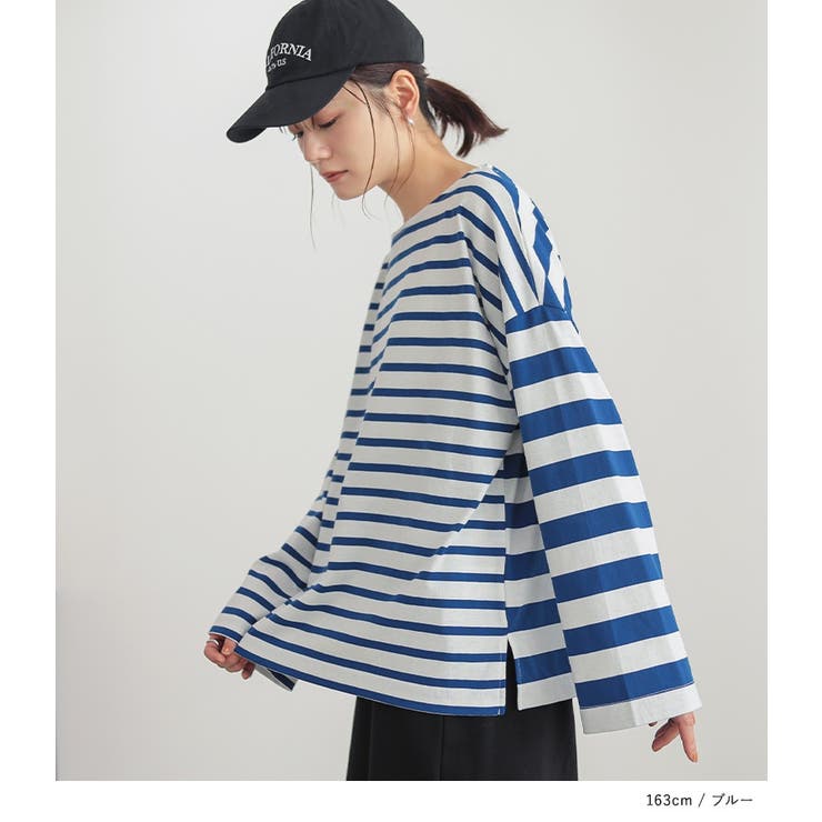 n'OrLABELミックスボーダーカットソー | osharewalker | 詳細画像16 