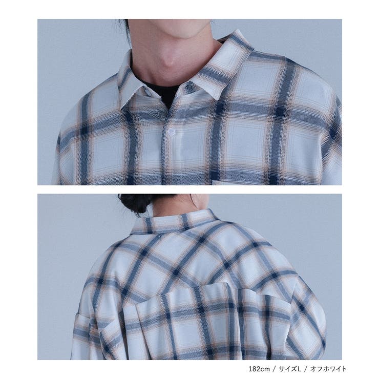MDRオンブレチェックシャツ | osharewalker【MEN】 | 詳細画像13 