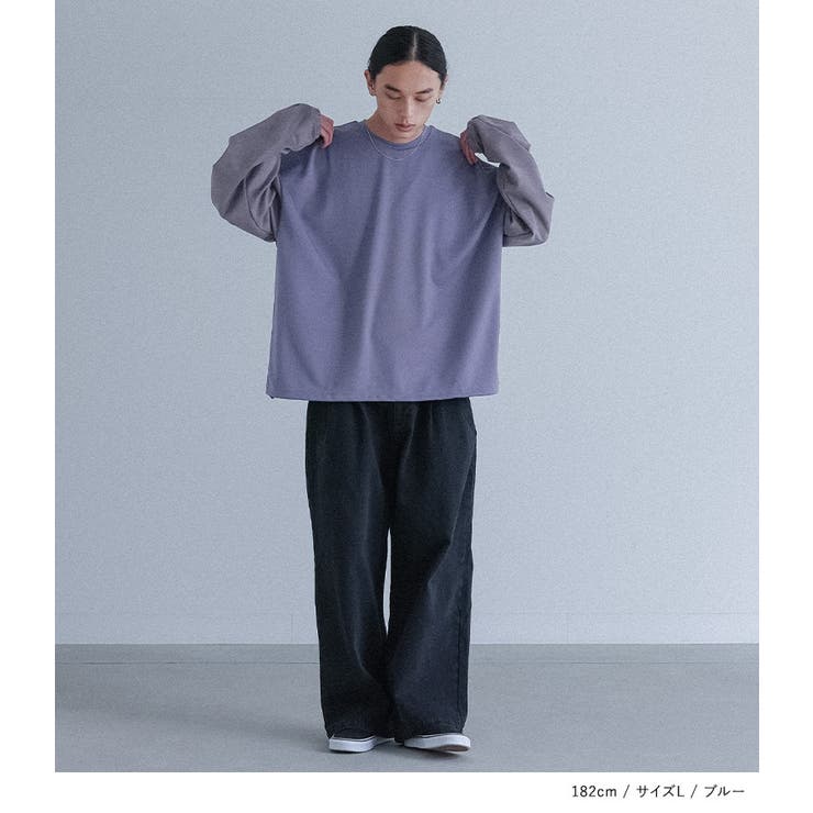 MDRポンチ袖スエードプルオーバー  | osharewalker【MEN】 | 詳細画像2 