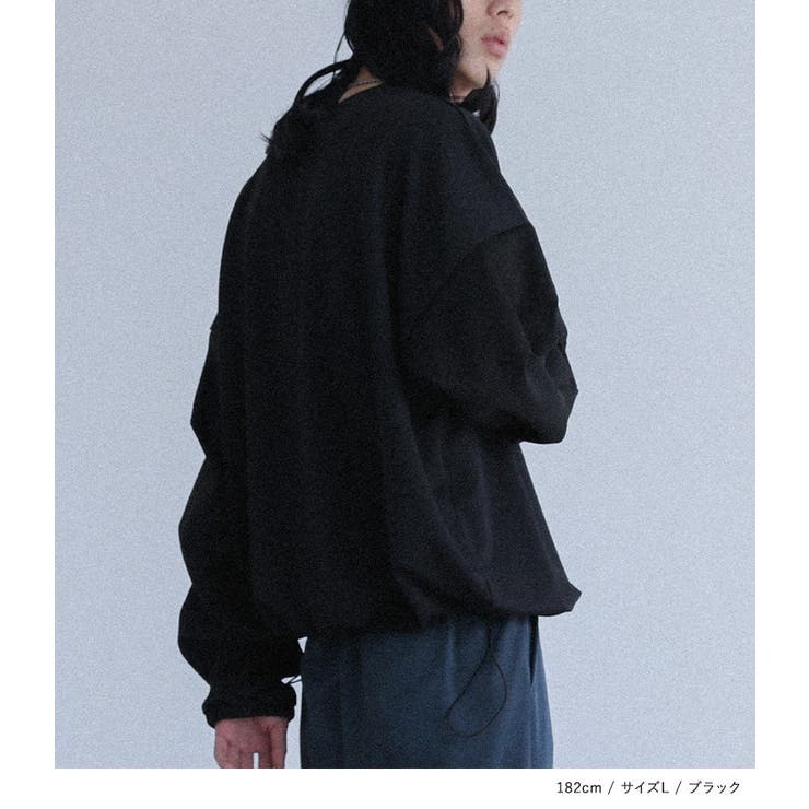 MDRポンチ袖スエードプルオーバー  | osharewalker【MEN】 | 詳細画像7 