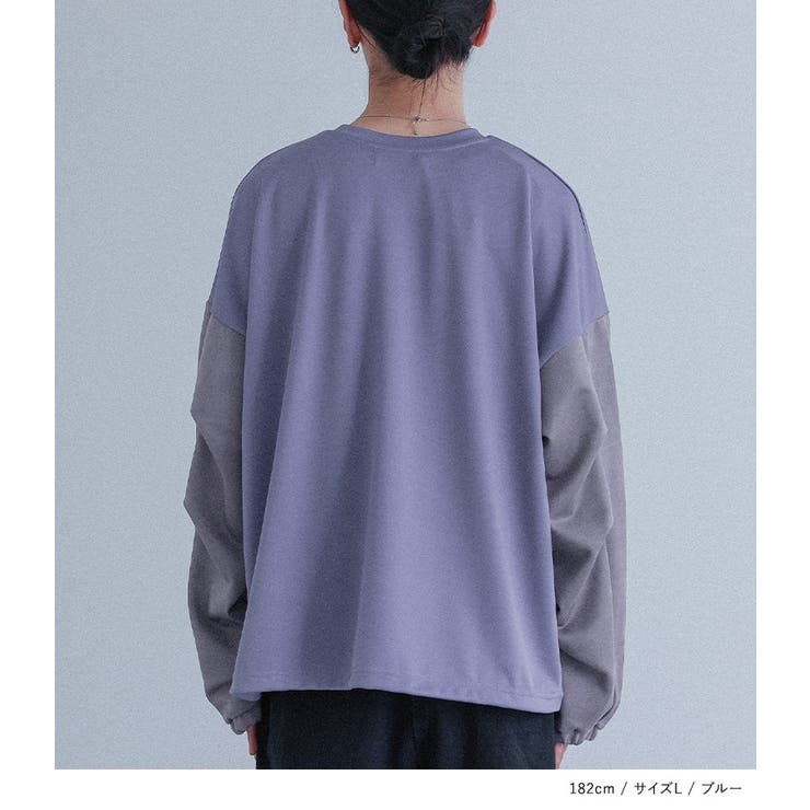 MDRポンチ袖スエードプルオーバー  | osharewalker【MEN】 | 詳細画像15 