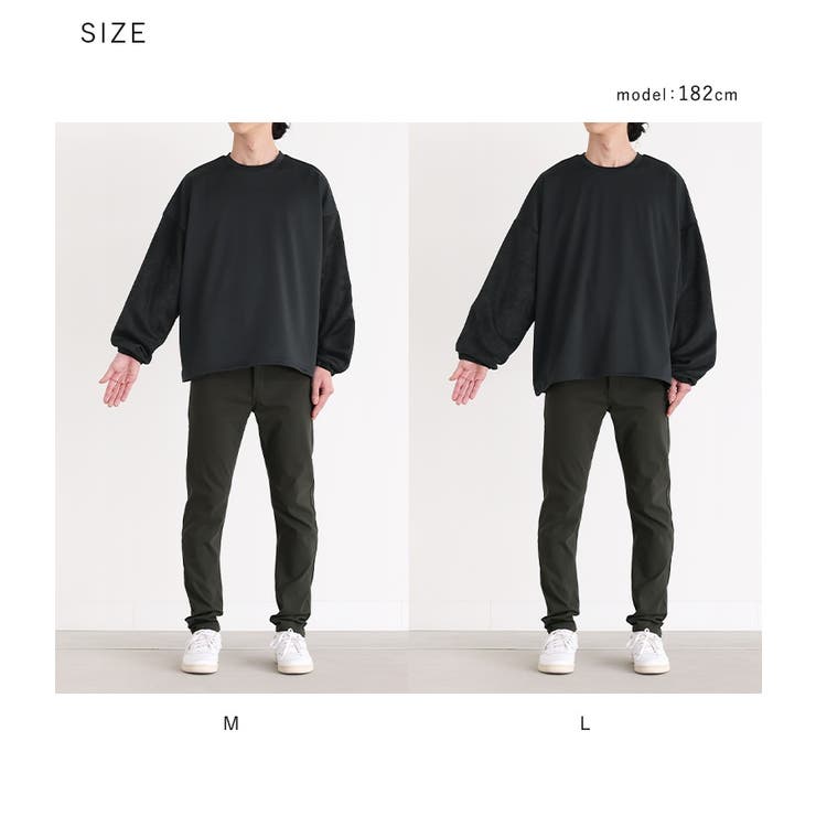 MDRポンチ袖スエードプルオーバー  | osharewalker【MEN】 | 詳細画像19 