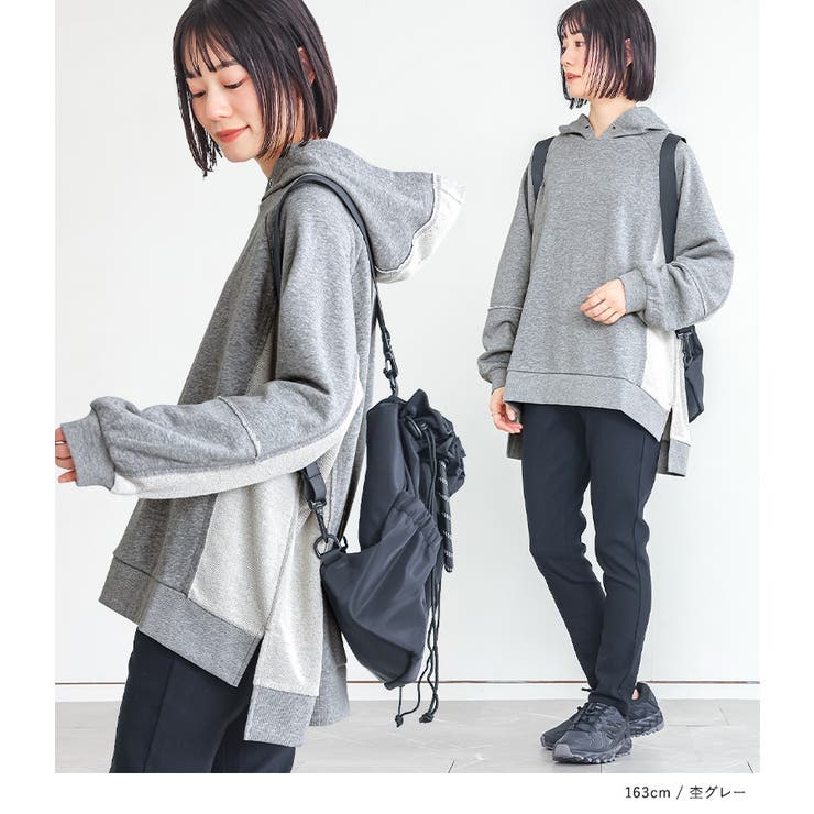 n'OrLABEL裏毛切替パーカー  | osharewalker | 詳細画像10 