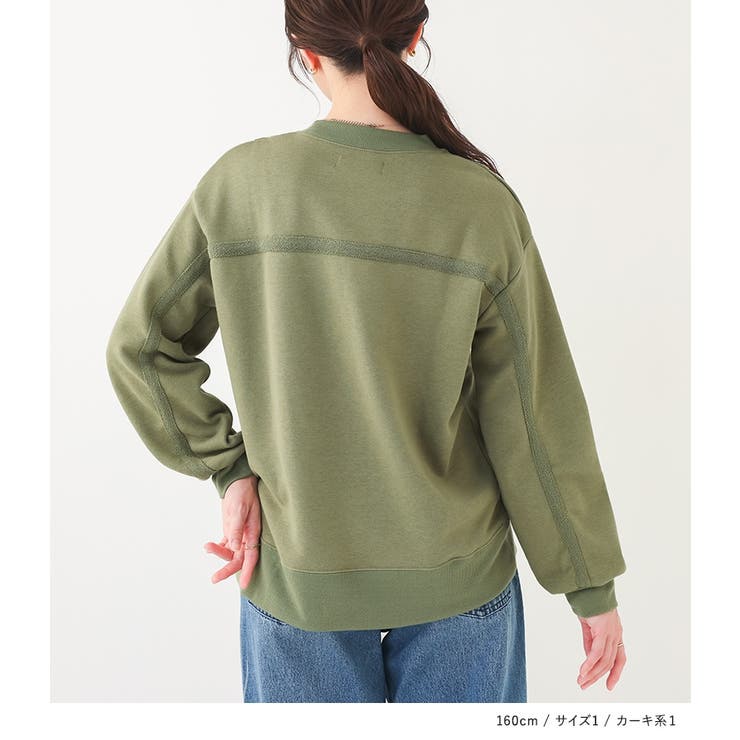 n'OrLABEL裏毛テープデザインスウェット  | osharewalker | 詳細画像13 