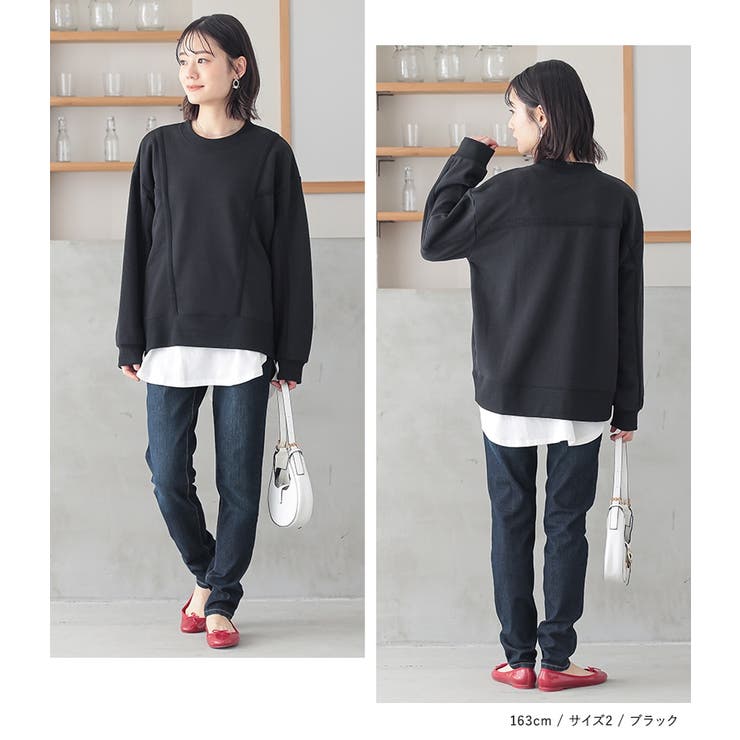 n'OrLABEL裏毛テープデザインスウェット  | osharewalker | 詳細画像15 