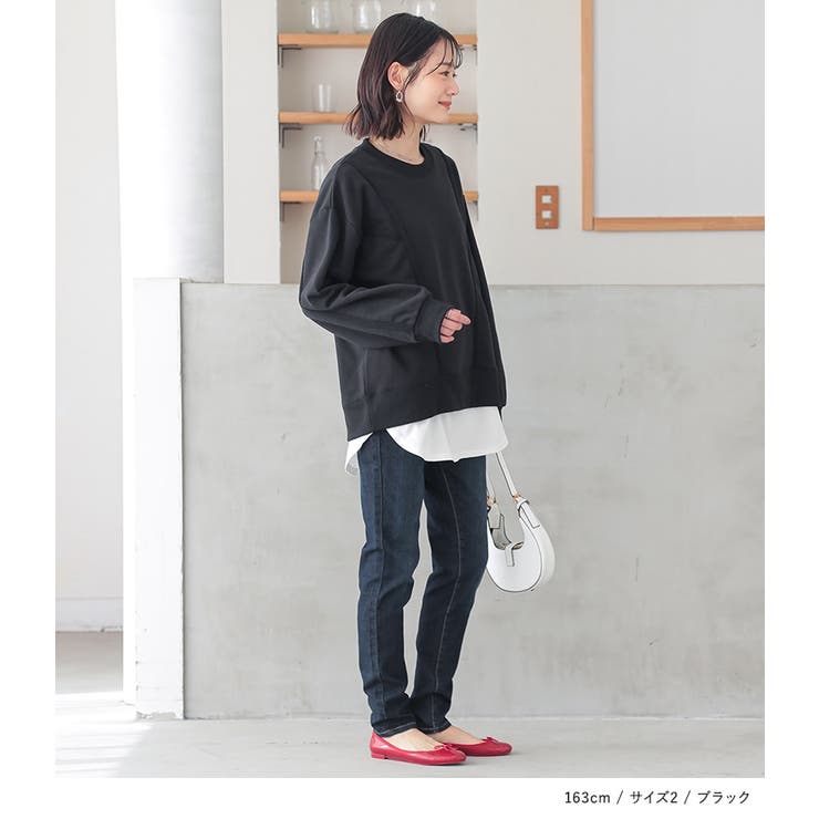 n'OrLABEL裏毛テープデザインスウェット  | osharewalker | 詳細画像17 