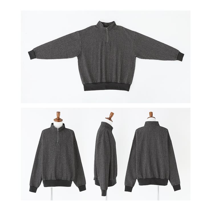 MDRハーフジッププルオーバー  | osharewalker【MEN】 | 詳細画像16 