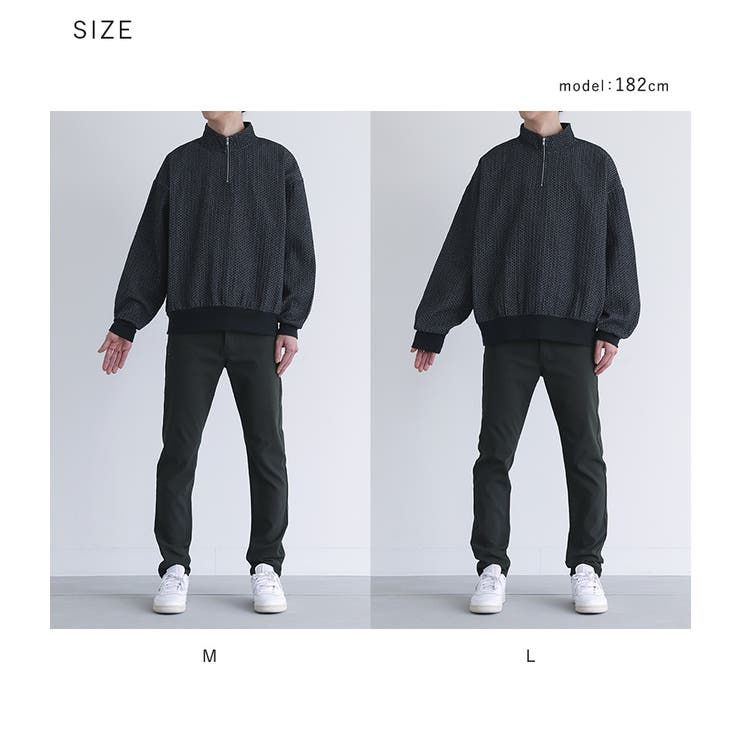 MDRハーフジッププルオーバー  | osharewalker【MEN】 | 詳細画像20 