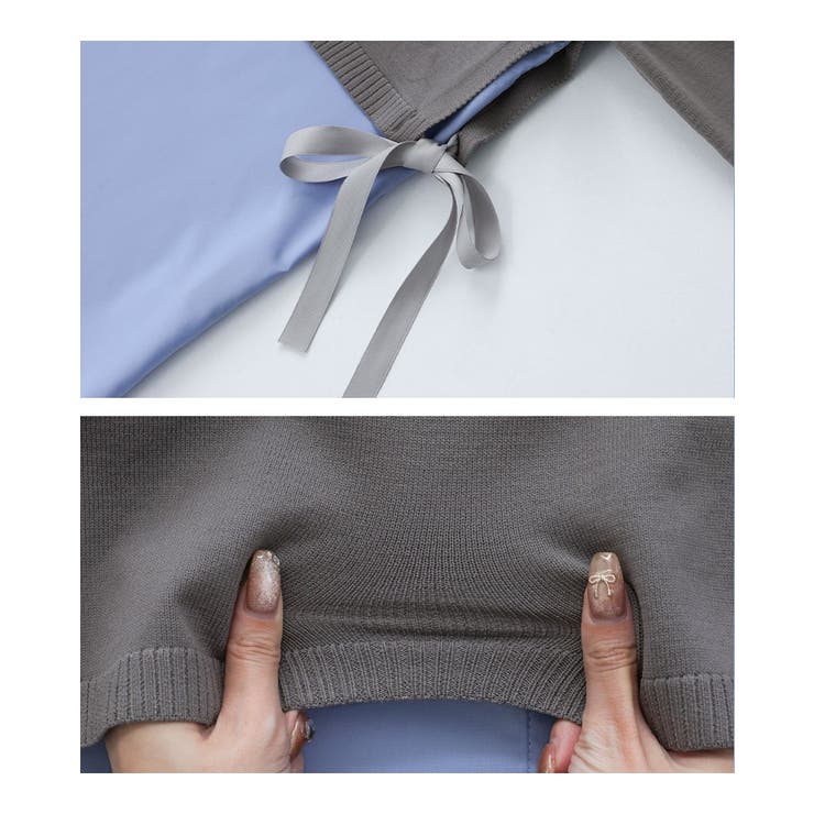 somari imaginationシャツドッキングニットプルオーバー | osharewalker | 詳細画像16 