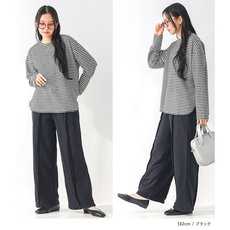 n'OrLABELリップルボーダーロンT | osharewalker | 詳細画像11 