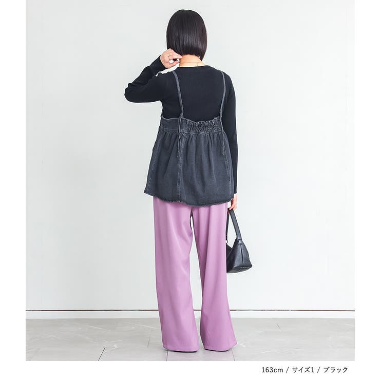 n'OrLABELデニムキャミソール | osharewalker | 詳細画像12 