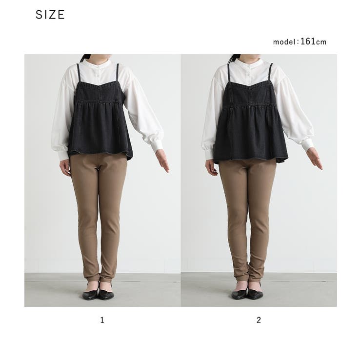 n'OrLABELデニムキャミソール | osharewalker | 詳細画像20 