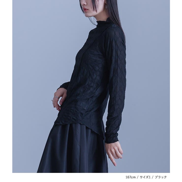 kOhAKUシアーアシメカットソー | osharewalker | 詳細画像5 