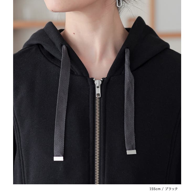 n'OrLABEL裏毛ランタンスリーブコクーンパーカー  | osharewalker | 詳細画像12 