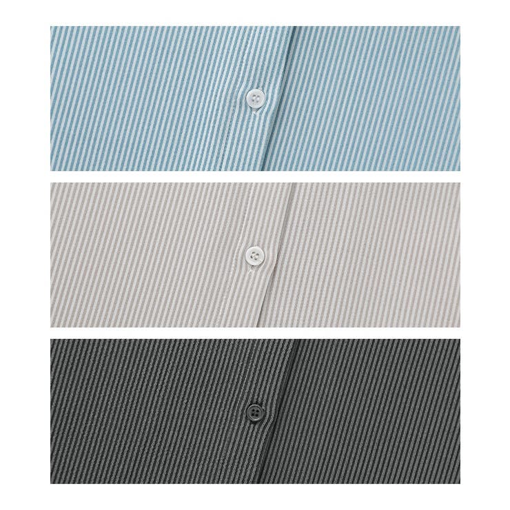 n'OrLABELストライプカットソーシャツ  | osharewalker | 詳細画像5 