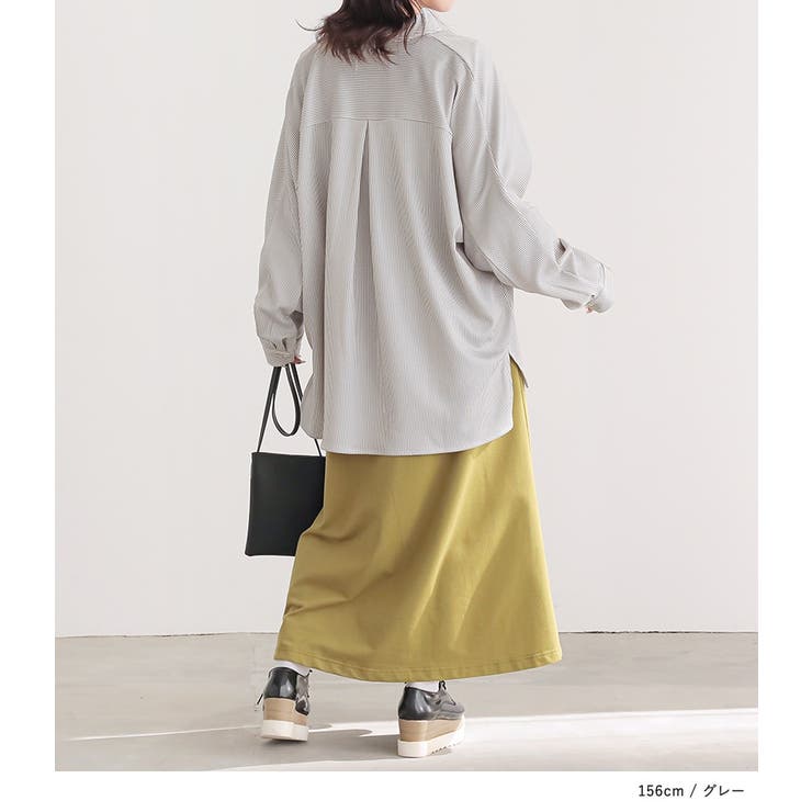 n'OrLABELストライプカットソーシャツ  | osharewalker | 詳細画像9 