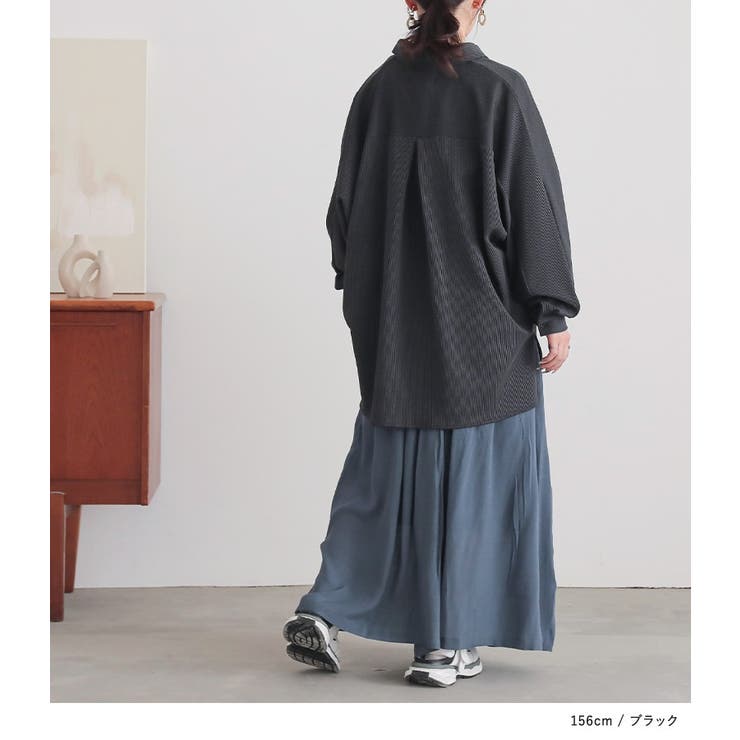 n'OrLABELストライプカットソーシャツ  | osharewalker | 詳細画像12 