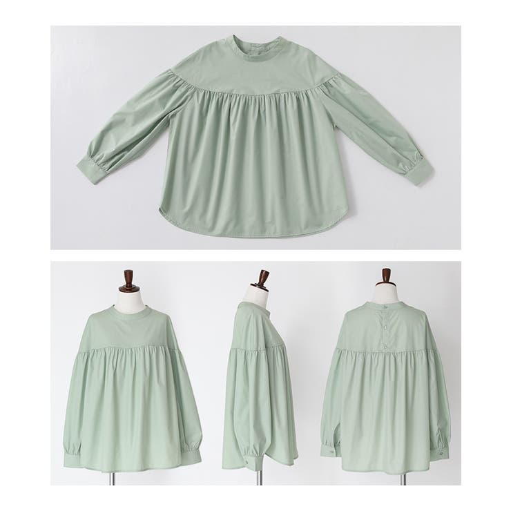 n'OrLABELギャザープルオーバーブラウス | osharewalker | 詳細画像18 