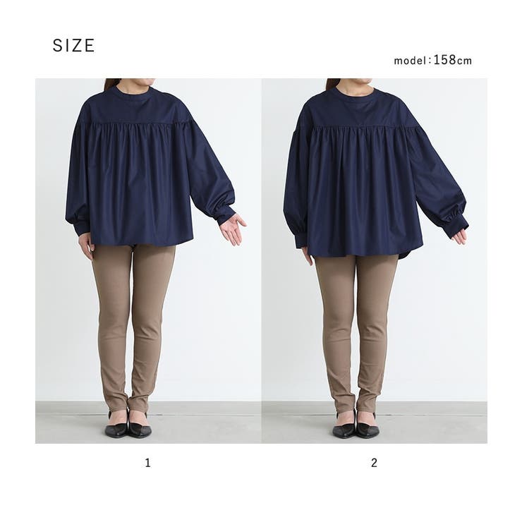 n'OrLABELギャザープルオーバーブラウス | osharewalker | 詳細画像20 