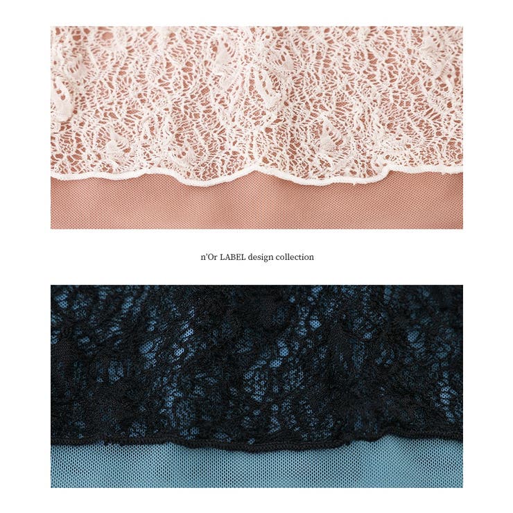 n'OrLABELレース切替ハイネックカットソー | osharewalker | 詳細画像6 