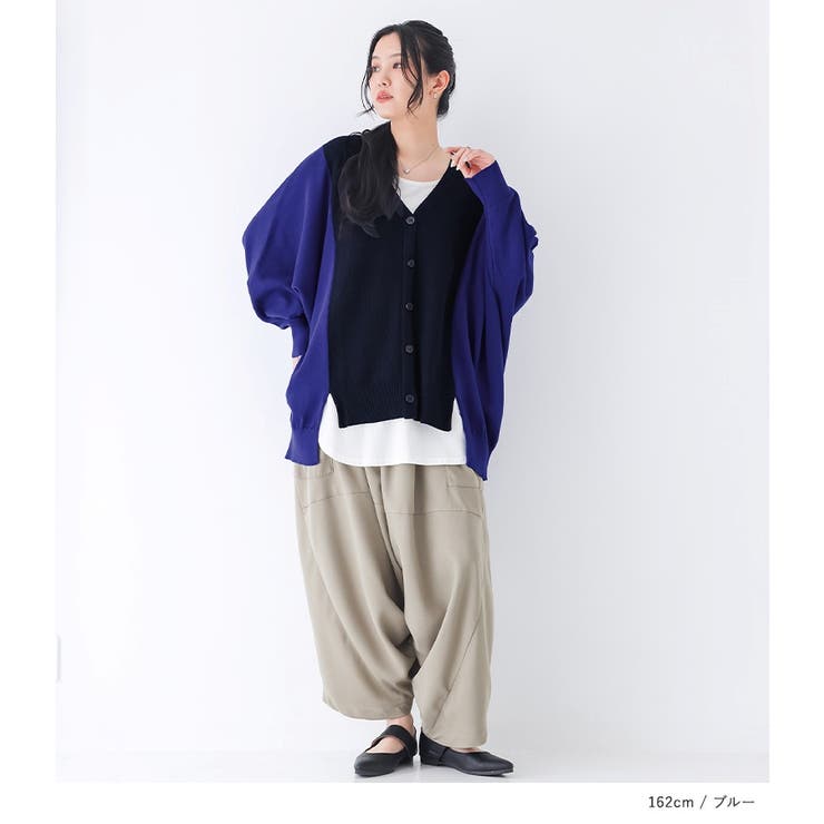 n'OrLABEL配色カノコ編みドルマンカーディガン  | osharewalker | 詳細画像3 