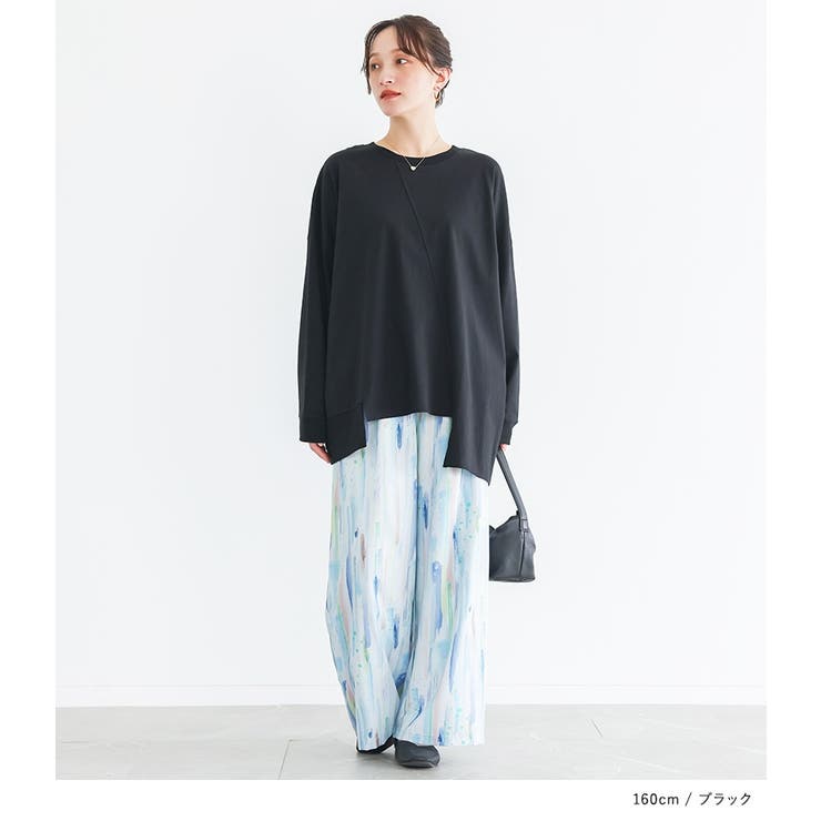 n'OrLABELアシメ切替ランダムヘムカットソー  | osharewalker | 詳細画像10 