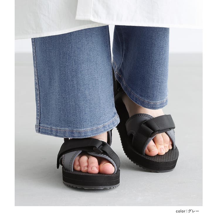 n'OrLABELネオプレーンテープデザインサンダル[品番