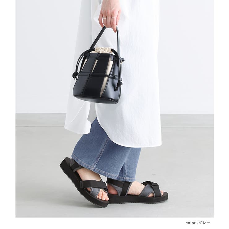 n'OrLABELネオプレーンテープデザインサンダル | osharewalker | 詳細画像10 