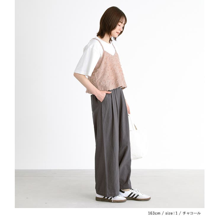 n'OrLABELワイドストレートパンツ | osharewalker | 詳細画像13 