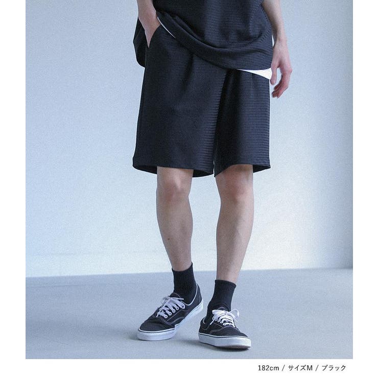 MDRニットソーイージーショーツ | osharewalker【MEN】 | 詳細画像4 