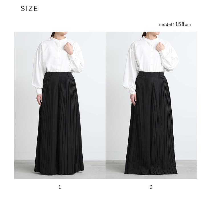 kOhAKUプリーツワイドパンツ  | osharewalker | 詳細画像18 