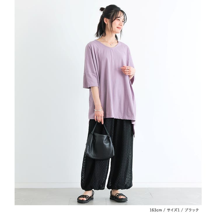 n'OrLABEL冷感レースバルーンパンツ  | osharewalker | 詳細画像15 