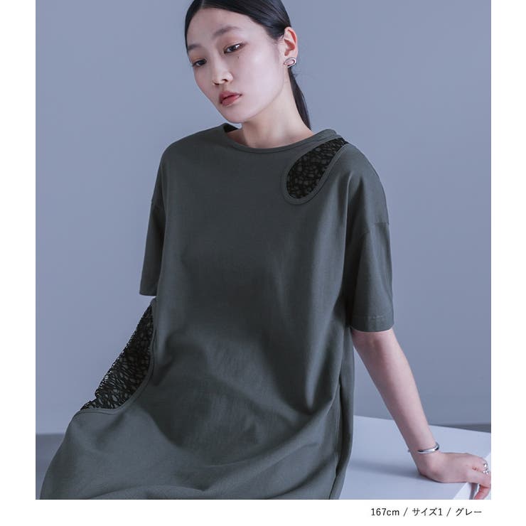 kOhAKUレースカッティングワンピース  | osharewalker | 詳細画像5 