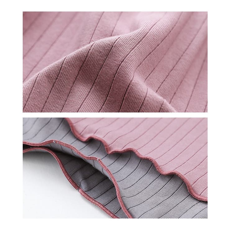 somari imaginationワイドリブ配色ポロワンピース  | osharewalker | 詳細画像17 