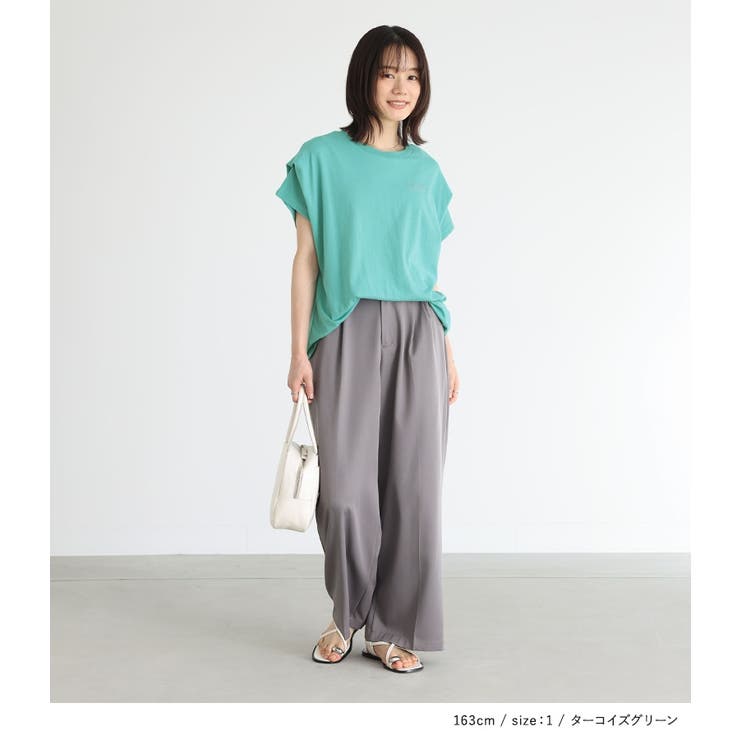 n'OrLABELタックスリーブステッチロゴTシャツ | osharewalker | 詳細画像2 