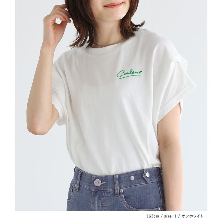 n'OrLABELタックスリーブステッチロゴTシャツ | osharewalker | 詳細画像7 