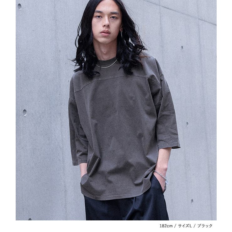 MDRピグメントクルーネックカットソー | osharewalker【MEN】 | 詳細画像10 