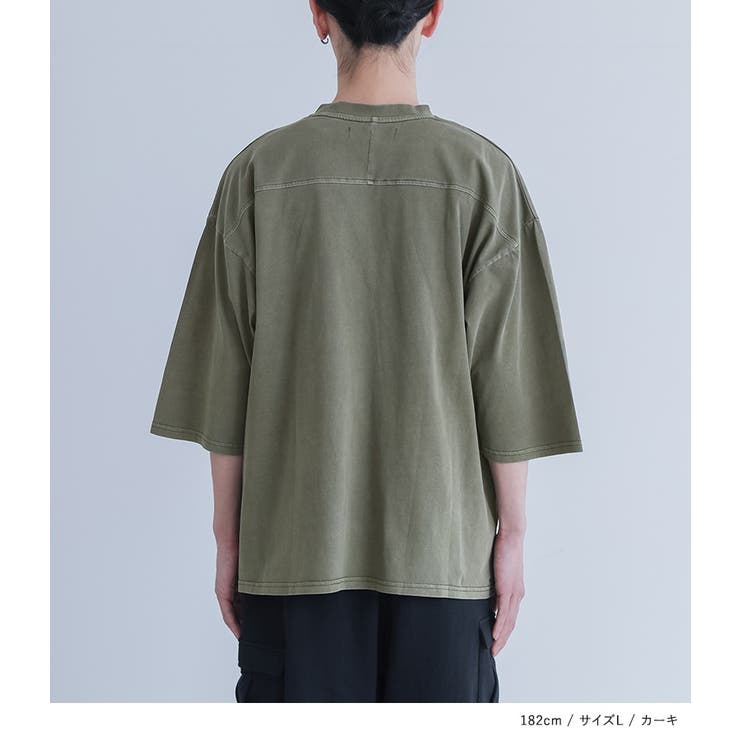 MDRピグメントクルーネックカットソー | osharewalker【MEN】 | 詳細画像16 