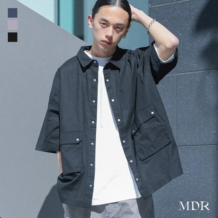 MDRパッチポケットワークシャツ[品番：MITW0018084