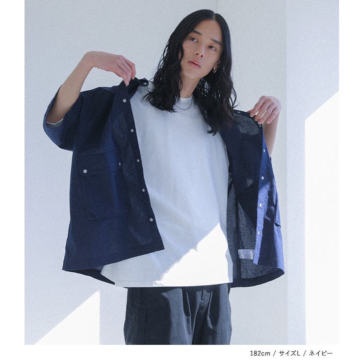 MDRパッチポケットワークシャツ | osharewalker【MEN】 | 詳細画像6 