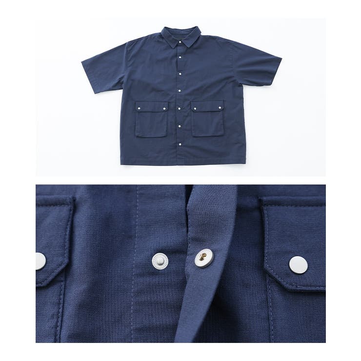 MDRパッチポケットワークシャツ | osharewalker【MEN】 | 詳細画像16 