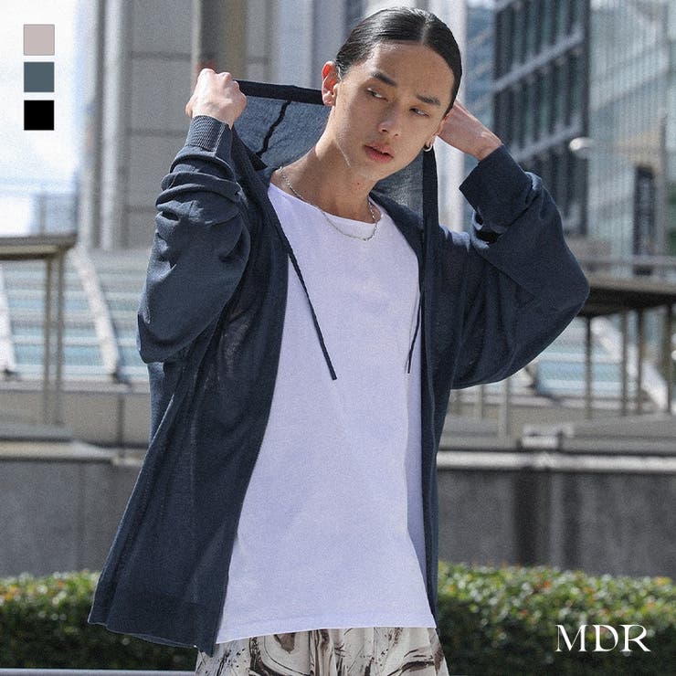 MDRサマーニットパーカー | osharewalker【MEN】 | 詳細画像1 