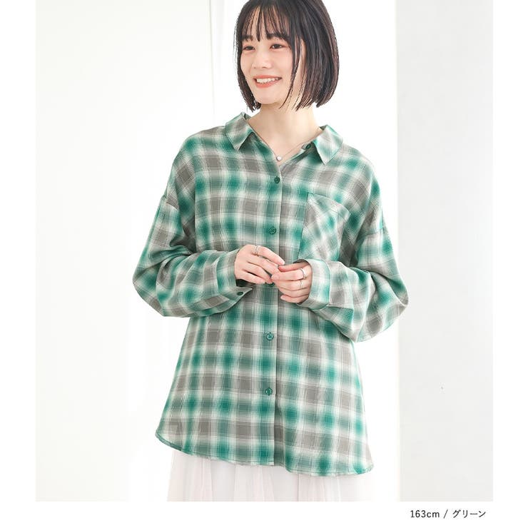 n'OrLABELオンブレーチェックシャツ | osharewalker | 詳細画像15 