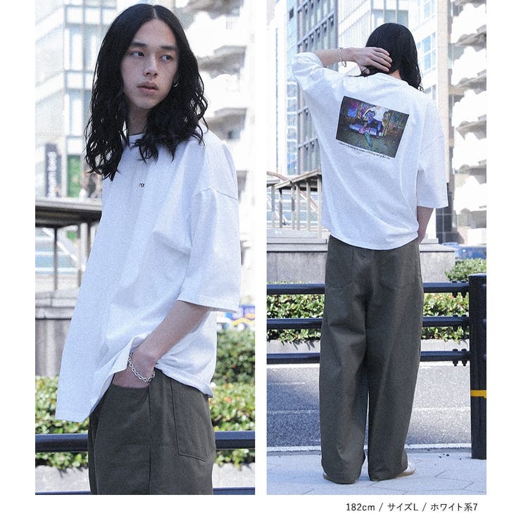 MDRマルチプリント柄半袖Ｔシャツ | osharewalker【MEN】 | 詳細画像7 