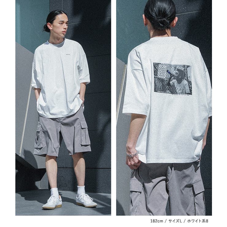 MDRマルチプリント柄半袖Ｔシャツ | osharewalker【MEN】 | 詳細画像8 