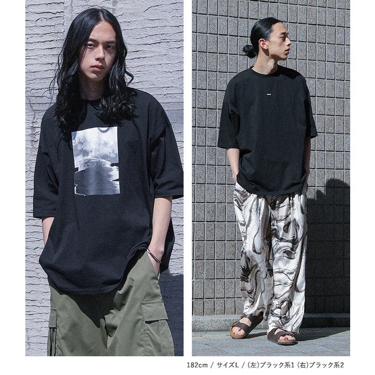 MDRマルチプリント柄半袖Ｔシャツ | osharewalker【MEN】 | 詳細画像9 