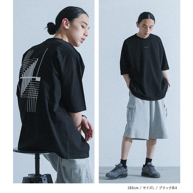 MDRマルチプリント柄半袖Ｔシャツ | osharewalker【MEN】 | 詳細画像11 