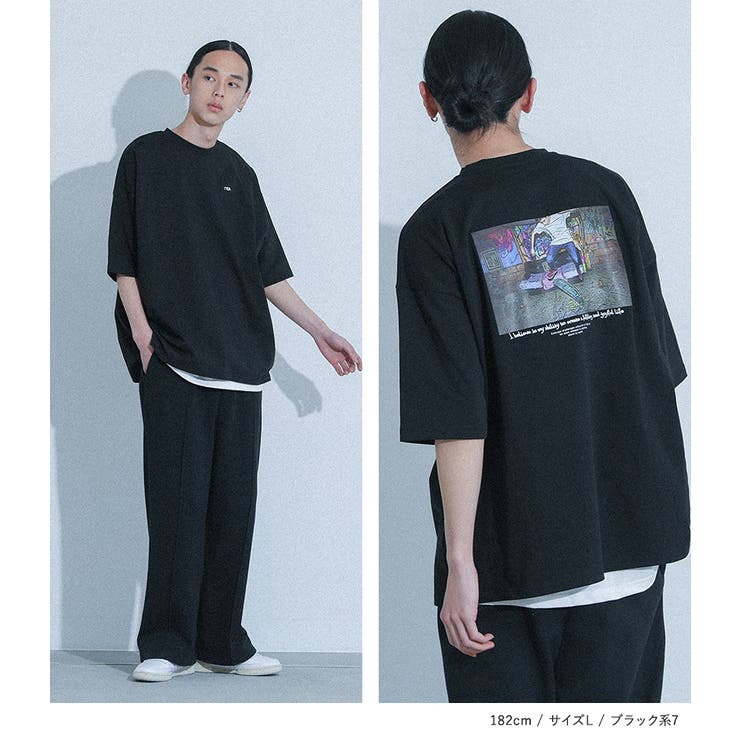 MDRマルチプリント柄半袖Ｔシャツ | osharewalker【MEN】 | 詳細画像13 