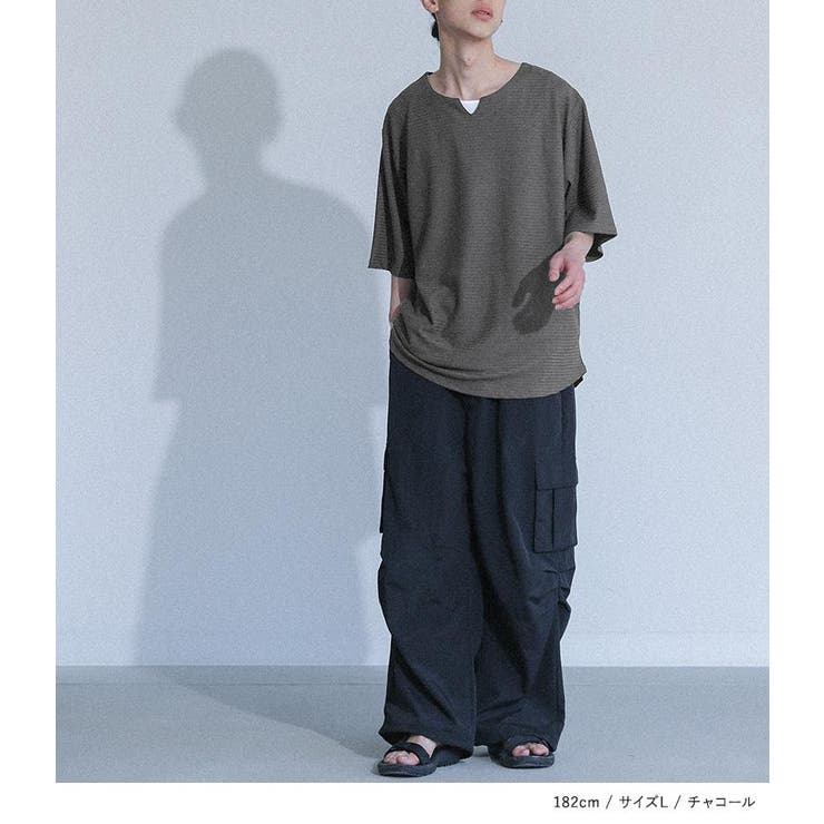 MDRキーネックニットソートップス | osharewalker【MEN】 | 詳細画像11 